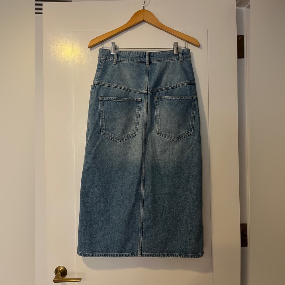 Isabel Marant Light Blue Denim Skirt - Picture 3 of 5